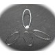 10 anneaux ovale fermé laiton argenté   25x10mm