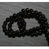 20 perles pierre semi-précieuse rondes d'onyx  véritable 3mm