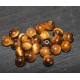 x10 perles de pierres semi precieuse  d 'oeil de tigre  6mm