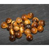 x10 perles de pierres semi precieuse  d 'oeil de tigre  6mm