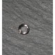 50 anneaux argent platine ouvert  4mm ,0.8mm epaisseur