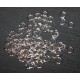 50 anneaux ouvert métal argenté 6mm 0.9mm epaisseur