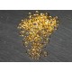 50 anneaux ouverts métal doré 4mm epaisseur 0.8mm