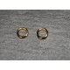 50 anneaux ouverts métal doré 4mm epaisseur 0.8mm