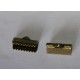 10 attaches ruban laiton couleur bronze 13x5mm