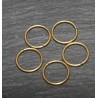 50 anneaux de jonction  ouvert laiton  bronze 8mm epaisseur  0.8mm