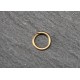 50 anneaux de jonction couleur bronze  10mm epaisseur 1mm