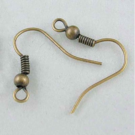 20 Attaches  indienne laiton couleur bronze 15mm