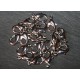10 fermoirs mousqueton platinium 8/9mm