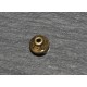20 perles intercalaires laiton couleur bronze ciselée  6mm