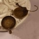 6 supports cabochon  boucles d'oreille 20mm  laiton bronze