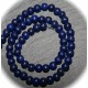 x10 perles semi-précieuse rondes de lapis- lazuli 4 mm