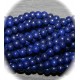 x10 perles semi-précieuse rondes de lapis- lazuli 4 mm
