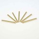 10 pendentifs  breloque batons laiton plaque or rectangle 30x2mm