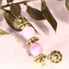 20 perles intercalaire toupie metal doré ethnique 6,5mm