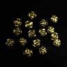 20 perles lanterne bronze 8mm