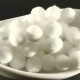 20 pompons boule rond 10mm blanc pur