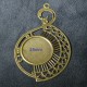 6 estampes pendentif support cabochon   bronze 80x49mm