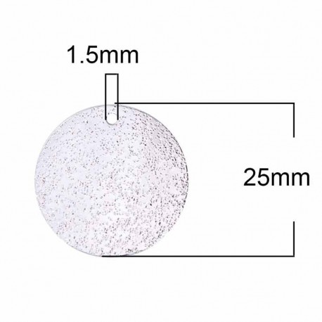 sequins stardust 25mm amas stellaire x4