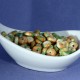 10 perles jade boulier rondelle orange vert 8x4mm