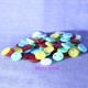 Perle nacre connecteur multicolore 10mm x20