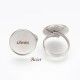 1 Pcs bague acier inoxydable 304 ajustable 18mm