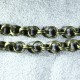 1 M chaine maillon double bronze 6mm