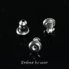 30 Embouts poussoir acier inoxydable 5,5mm