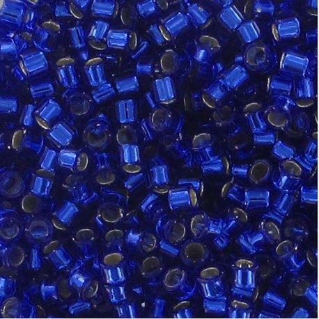 10 grs Perles Miyuki rocaille bleu cobalt 11/0