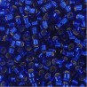 10 grs Perles  rocaille bleu cobalt 11/0