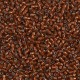 10 grs Perles verre rocailles Miyuki silver lined topaze 2mm