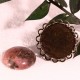 2 supports bagues laiton ronde  bronze plateau double dentelle 20mm