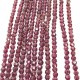 20 perles de grenat facette 4mm grade A