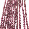 20 perles de grenat facette 4mm grade A