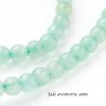 20 perles jade aventurine naturelle non teintées 4mm