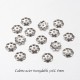 50 calottes coupelle à trou acier inox 316L 6x1mm