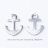 10 ancres marine acier inoxydable 14x10mm