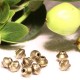 20 perles intercalaire mini soucoupe  bronze plat rond 5mm