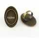 2 supports bague réglable bronze 18x25mm