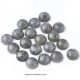 2 Cabochons gemmes labradorite 12mm
