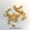 50 Cache noeuds or 6x3mm interne 2mm