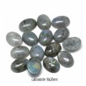 1 Cabochon pierre naturelle gemme labradorite 18x25mm