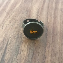 2 supports de bagues bronze  16mm
