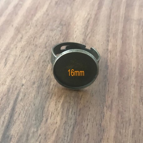 2 supports de bagues bronze  16mm