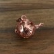 bola cage main du partage cuivre plaqué or rose 20mm