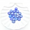 1 cabochon pierre gemme lapis lazuli 18mm