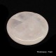 1 cabochon rond quartz rose 18mm