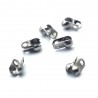 20 cache noeuds acier inoxydable 1.5mm