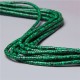 20 perles naturelles malachite heishi 4x2mm