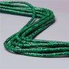 20 perles naturelles malachite heishi 4x2mm